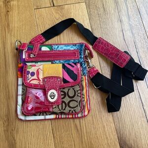 Colorful Patchwork Crossbody Bag